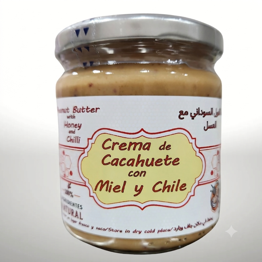 Peanut Butter with Retama Honey and Chilli