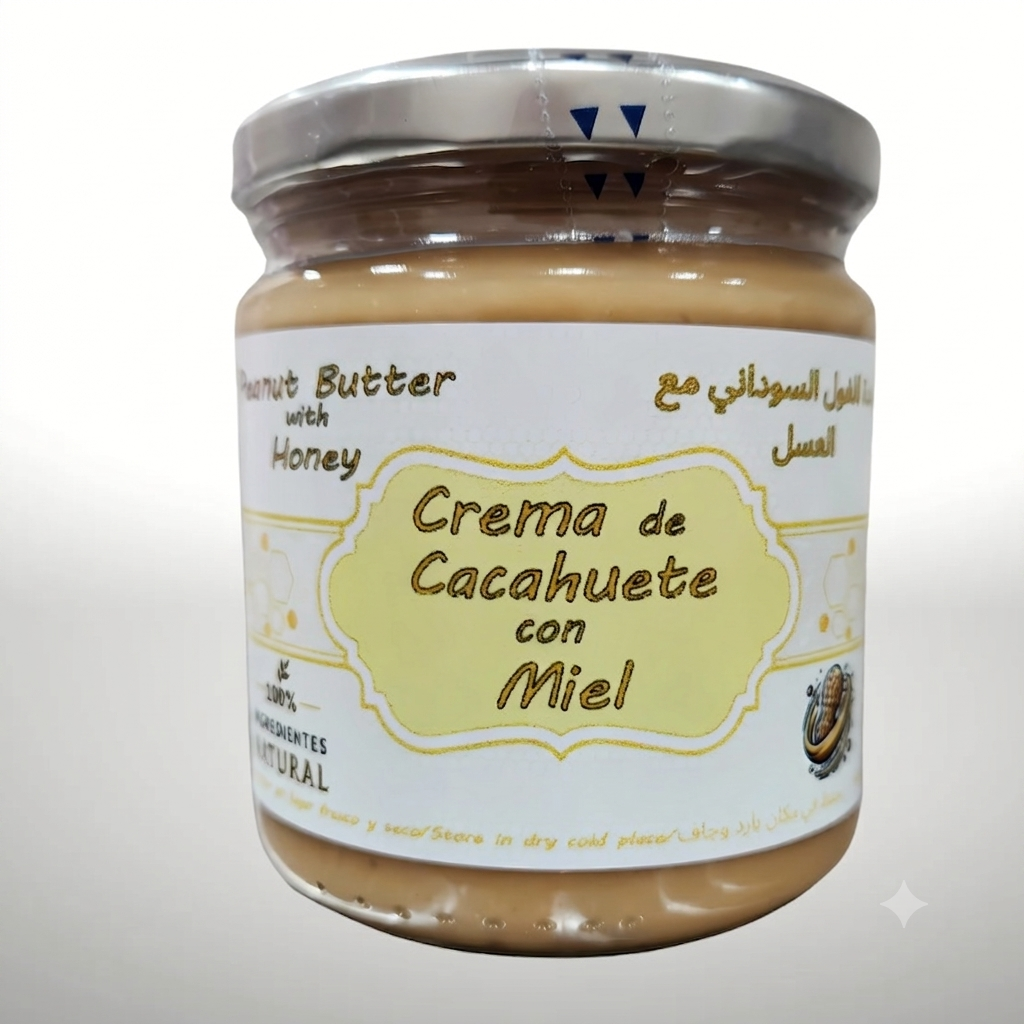 Peanut Butter with Retama Honey